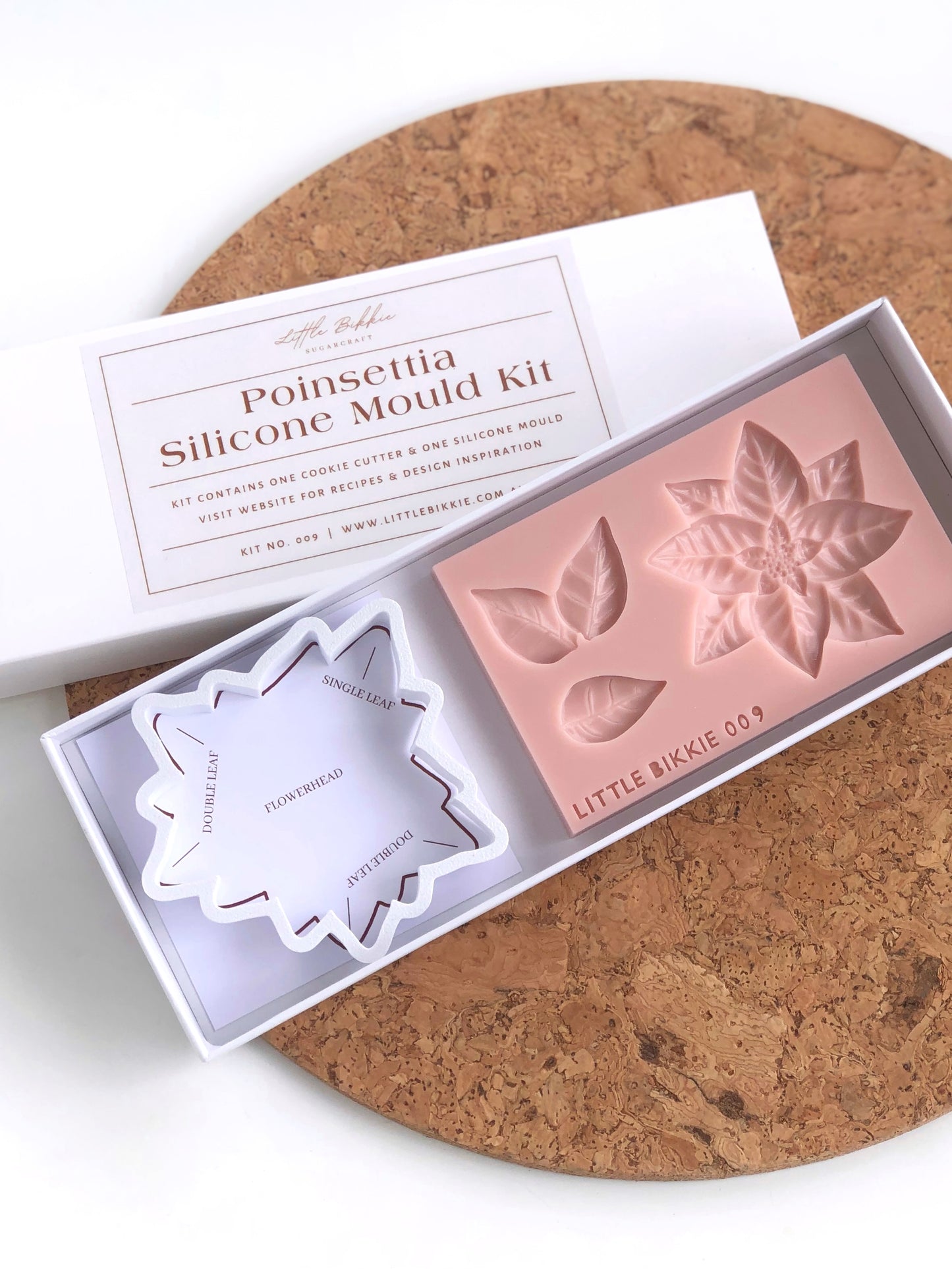 Poinsettia Silicone Mould Kit